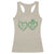 Kiss Me I'm Irish Racerback Tank Top Green Heart Locket St. Patrick's Day Pride