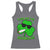 Funny St. Patrick's Day Marijuana Racerback Tank Top Kiss Me I'm Highrish 420 High Irish Weed