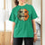 Funny Irish St Patricks Day T Shirt For Women Shamrock Dibs On The Redhead