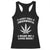 Funny St. Patrick's Day Racerback Tank Top Weed Lover Does This Shamrock Make Me Look High