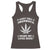 Funny St. Patrick's Day Racerback Tank Top Weed Lover Does This Shamrock Make Me Look High