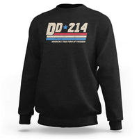 DD-214 Sweatshirt Armed Forces Military Alumni Vintage Veteran - Wonder Print Shop