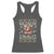 Skibidi Rizzmas Christmas Racerback Tank Top Rizz Santa Claus Funny Xmas Gen Alpha