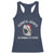 Funny Shark Christmas Racerback Tank Top Santa Jaws Is Coming Town