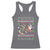 Possum Christmas Racerback Tank Top Overstimulated But Festive Ugly Christmas