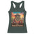 El Squatcho Bigfoot Racerback Tank Top Mexican Sasquatch Lovers Cinco De Mayo