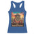 El Squatcho Bigfoot Racerback Tank Top Mexican Sasquatch Lovers Cinco De Mayo