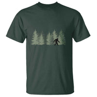 Bigfoot In The Forest Sasquatch Yeti T Shirt - Wonder Print Shop