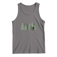 Bigfoot In The Forest Sasquatch Yeti Tank Top - Wonder Print Shop