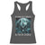 Funny Human By Chance Alpha By Choice Racerback Tank Top Alpha Wolf