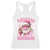 Skibidi Rizzmas Christmas Racerback Tank Top Rizz Santa Pink Bubble Gum Funny Xmas Girl Kids Gen Alpha