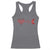 Valentine Gamer Racerback Tank Top Heartbeat Video Games Gaming Boys