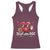 Funny Valentines Day Gamer Racerback Tank Top Gamer Heartbeat Video Games Gaming