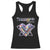 Funny Anti Valentines Day Racerback Tank Top Heart Protect Anti Love Single Day