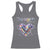 Funny Anti Valentines Day Racerback Tank Top Heart Protect Anti Love Single Day