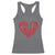 Anti Valentines Day Racerback Tank Top Heart Nah Im Good Funny Single Awareness Gift