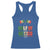 Gulf of Mexico Since 1672 Racerback Tank Top Mexican Flag