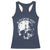 Is He Dead Yet Racerback Tank Top Skull Distressed