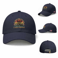 Bonus Dad Baseball Cap Retro I Have Two Titles Dad And Stepdad Rock Them Both