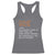 92 Percent Black Woman Power Racerback Tank Top The 92% African American Melanin Girls