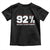 92 Percent Black Woman Power Toddler T Shirt 92% Our Unity Is Our Strength