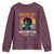 92 Percent Melanin African Women Youth Sweatshirt Minding My Black Woman Business: The 92%