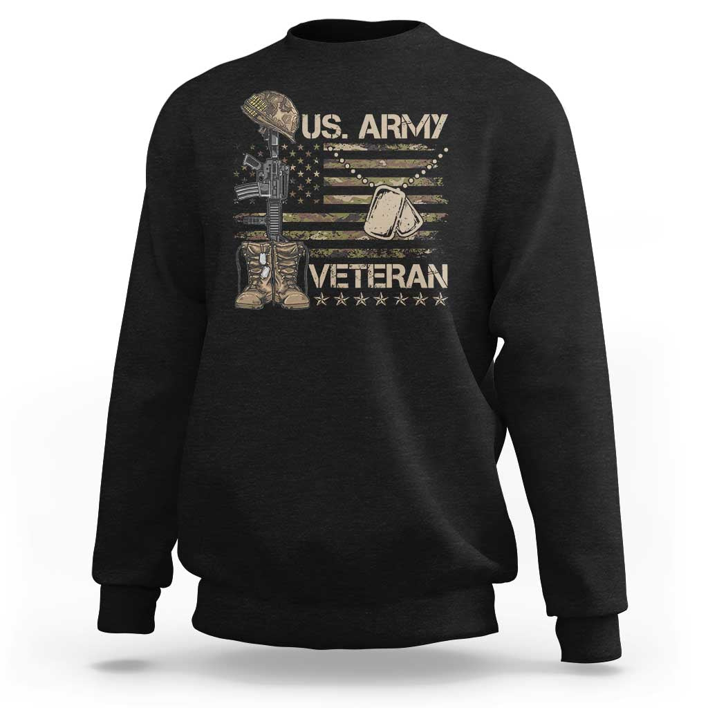 US Army Veteran Flag Sweatshirt - Wonder Print Shop