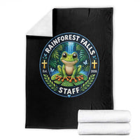 Rainforest Falls Staff Throw Blanket VBS 2026 Director Teacher