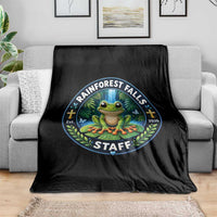 Rainforest Falls Staff Throw Blanket VBS 2026 Director Teacher