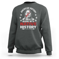 Native American History Sweatshirt Indigenous Peoples Tribal Pride - Wonder Print Shop