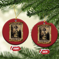 Geronimo Christmas Ornament Vintage Apache Warrior Native American - Wonder Print Shop