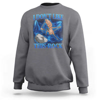 Marcus The Worm Meme Sweatshirt I Don't Like This Rock Bootleg - Wonder Print Shop