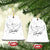 Personalized Memorial Christmas Ornament Custom Name With Angel Wings Remembrance Sympathy Gift - Wonder Print Shop