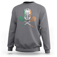 Ireland Lacrosse Sweatshirt Irish Flag Ireland - Wonder Print Shop