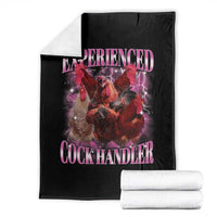 Embarrassing Adult Humor Experienced Cock Handler Inappropriate Throw Blanket - Wonder Print Shop