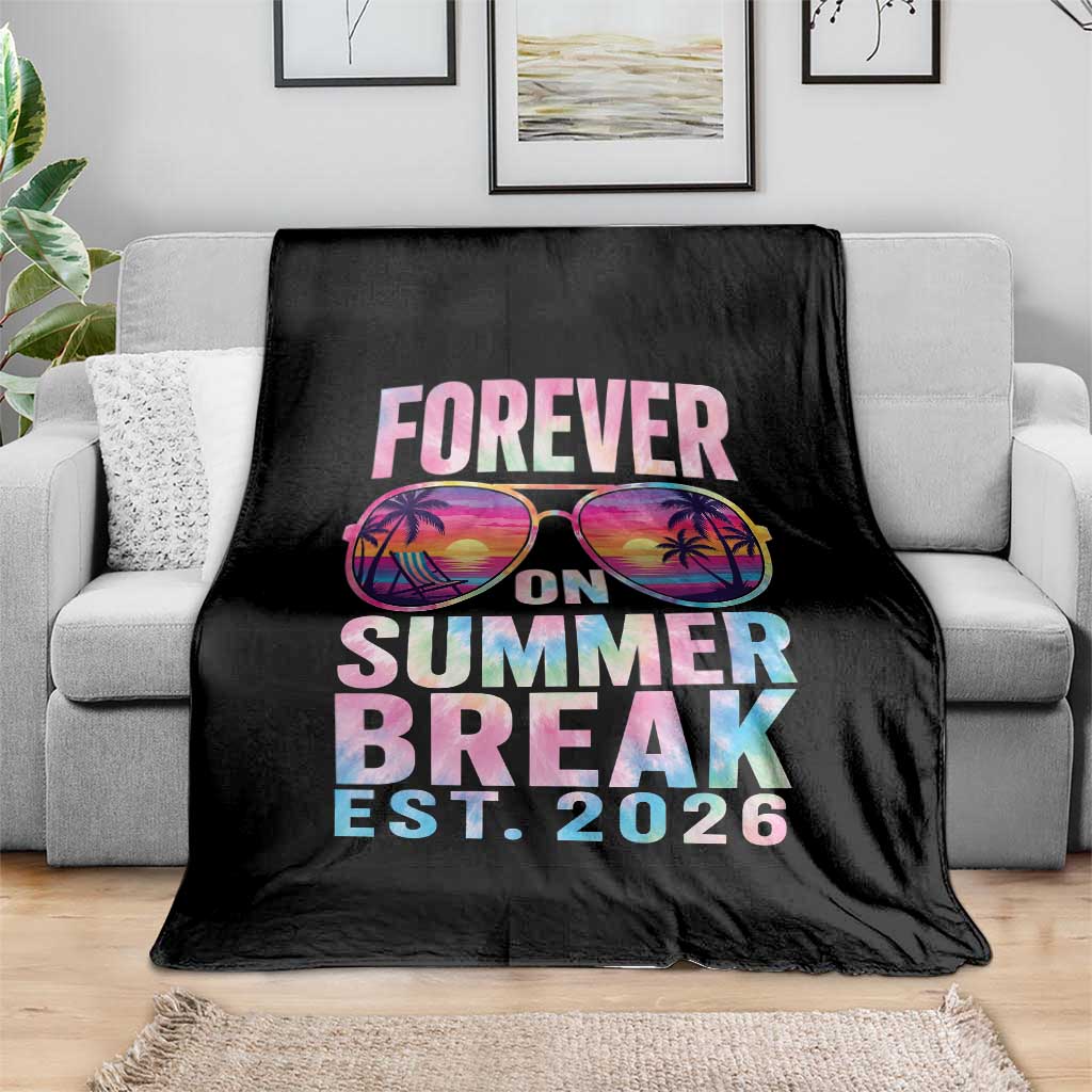 Retired Teacher Throw Blanket Forever On Summer Break Retirement 2026