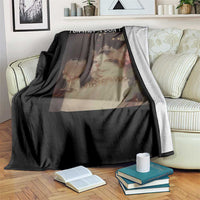 Cat Meme Throw Blanket Fun Fact I Dont Care Funny Saying Quote - Wonder Print Shop