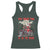 Motorcycle Biker Santa Christmas Racerback Tank Top Oh What Fun It is To Ride