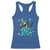 Christmas Penguin Racerback Tank Top Funny Animals Xmas Tree Lights Boys Kids