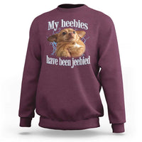 Funny Chihuahua Meme Sweatshirt My Heebies Have Been Jeebied Bootleg - Wonder Print Shop