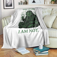 Frog Medic Throw Blanket Funny Animal EMT Emergency Health Workers