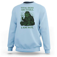 Frog Medic Sweatshirt Funny Animal EMT Emergency Health Workers