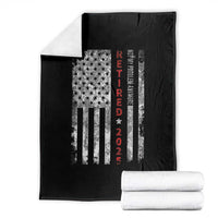 Retired 2025 Throw Blanket Vintage Old American Flag - Wonder Print Shop