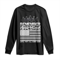 R.E.D Friday Long Sleeve Shirt Remember Everyone Deployed Military US Flag - Wonder Print Shop
