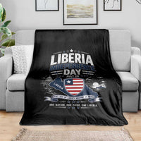 Liberia Independence Day July 26 Patriotic Pride Throw Blanket