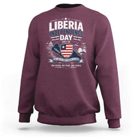 Liberia Independence Day July 26 Patriotic Pride Sweatshirt