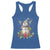 Christmas Snowman Racerback Tank Top Retro Winter Holiday Gift For Her