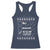 Funny Christmas Santa Racerback Tank Top Nice Naughty Never Mind I'll Buy My Own Stuff Xmas List