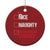 Santa Christmas Ornament Nice Naughty Insufficient Evidence Xmas List - Wonder Print Shop