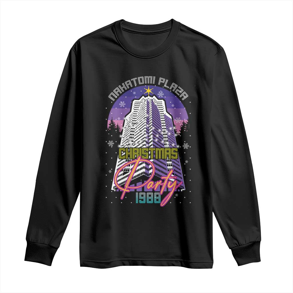 Nakatomi Plaza Christmas Party 1988 Long Sleeve Shirt Funny 80's Movie Ugly Xmas Gift